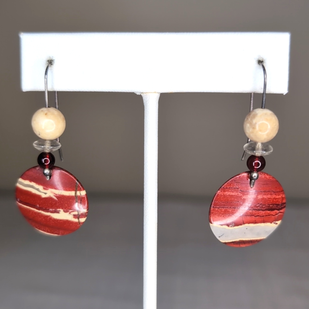 3 for $15 - Stone Handmade Earrings